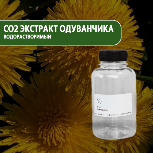 СО2 экстракт Одуванчика водорастворимый купить